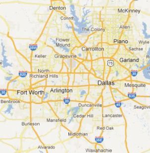 Map of Mckinney